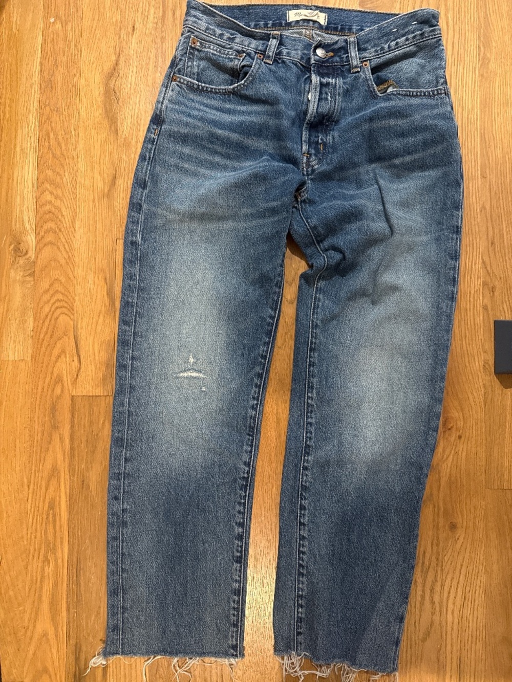 Madewell Dean Easy Straight Jean Size 25
